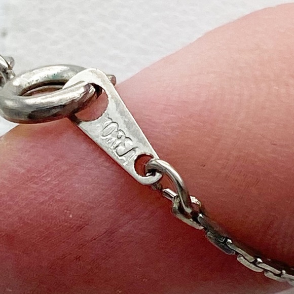 Cherry Pendant Red Green Enamel Silver Plated Chain Necklace - Picture 3 of 12